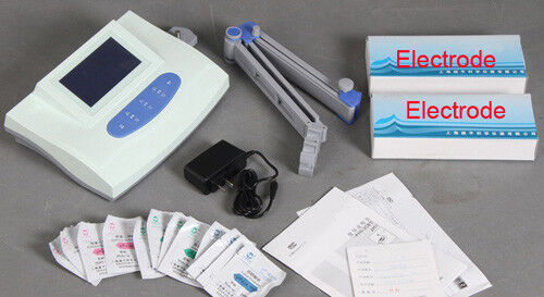 LCD-Display mit Hintergrundbeleuchtung Bänktop PH / ORP-Meter Stromversorgung DC 9V-Adapter oder 4 AA-Batterien Funktion 30