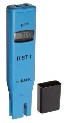 Hanna Instruments HI98302 DiST2 TDS-Messgerät, 10,00 g/L, 0,01 g/L Auflösung, +/-2% Genauigkeit